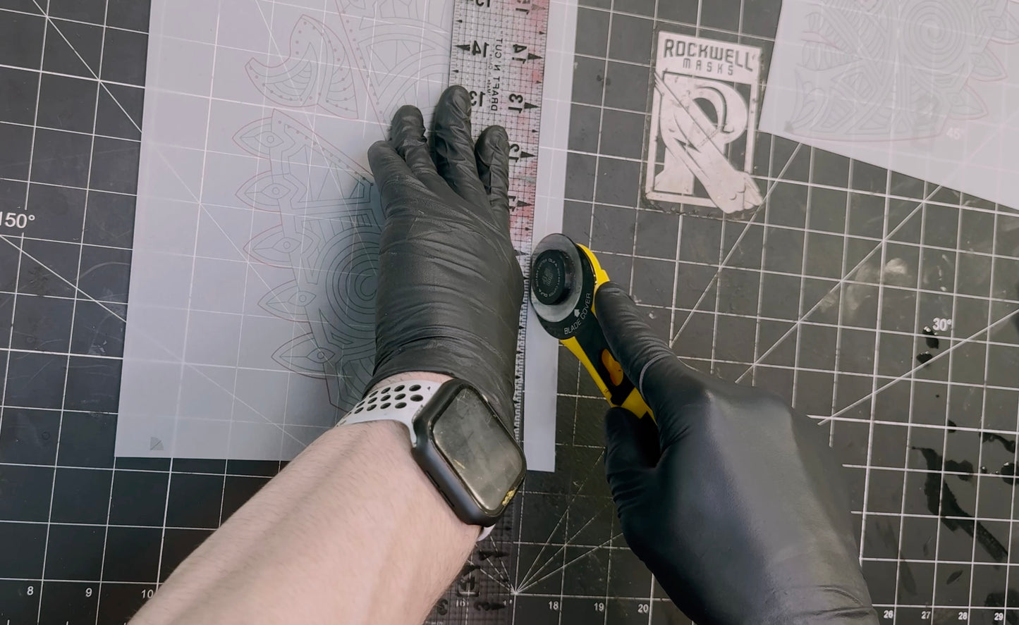 Leather Tribal Mask Printable Pattern Bundle — Intermediate + Advanced