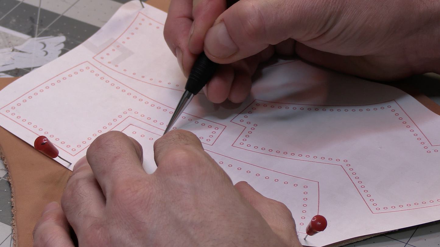 Leather Mannequin Head Printable Pattern With Guide and Video Tutorial