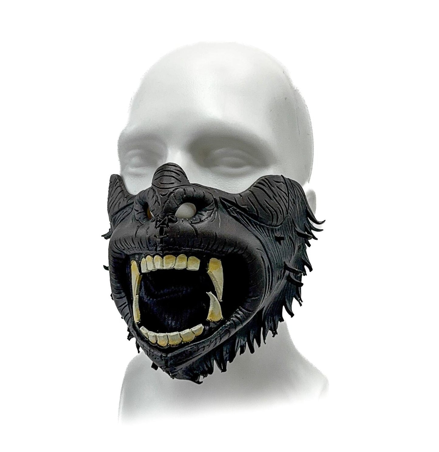 Chimpanzee / Ape / Monkey Mask Printable Pattern With Instructional Guide