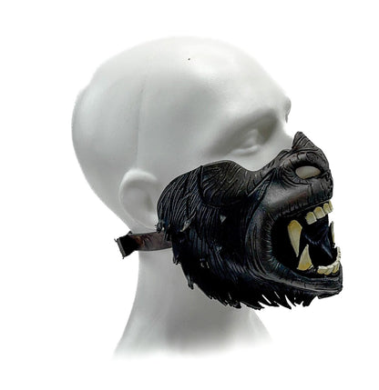 Chimpanzee / Ape / Monkey Mask Printable Pattern With Instructional Guide