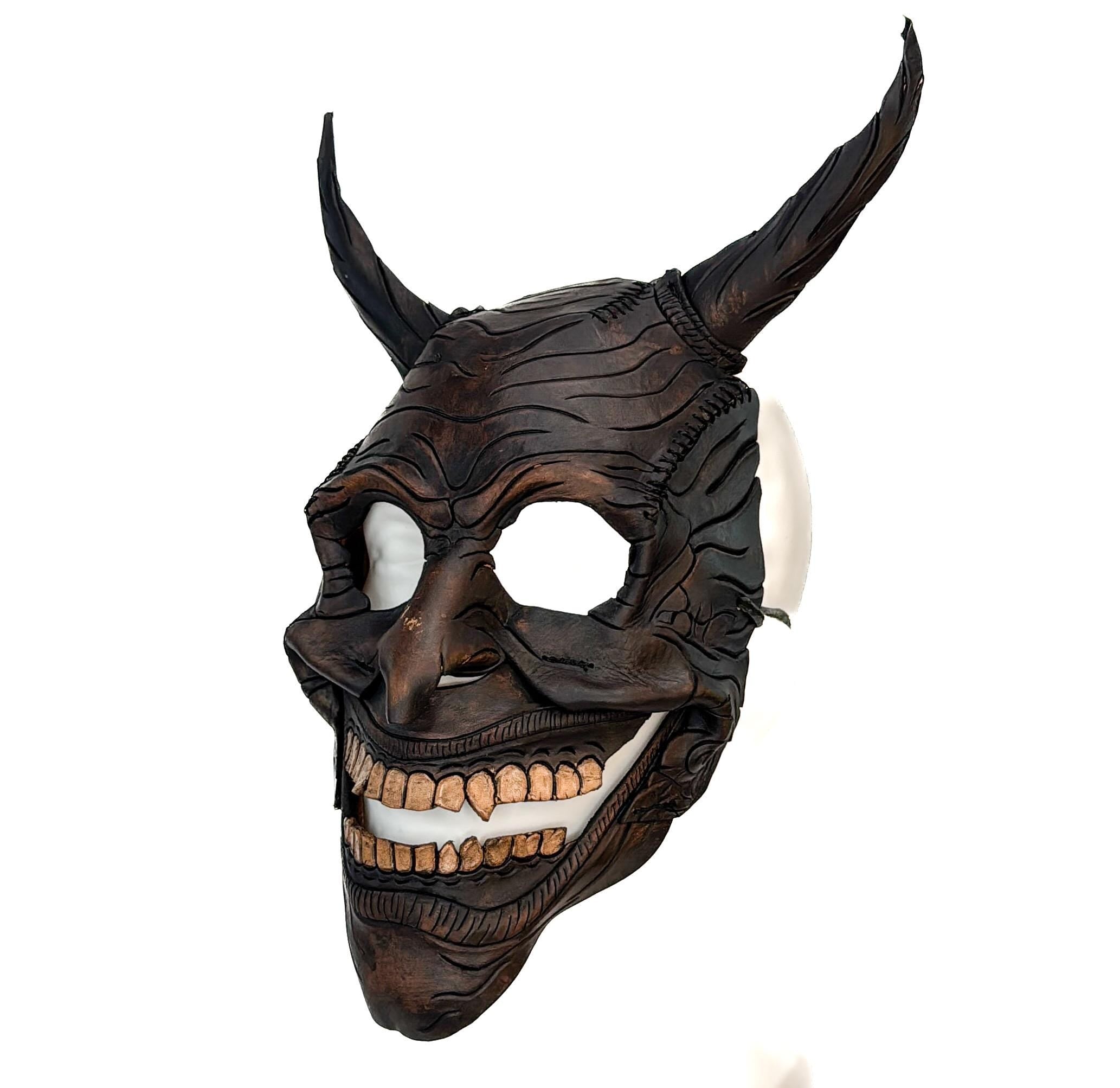 Maniacal Demon - Handmade Mask for Halloween, Performance or Cosplay C ...