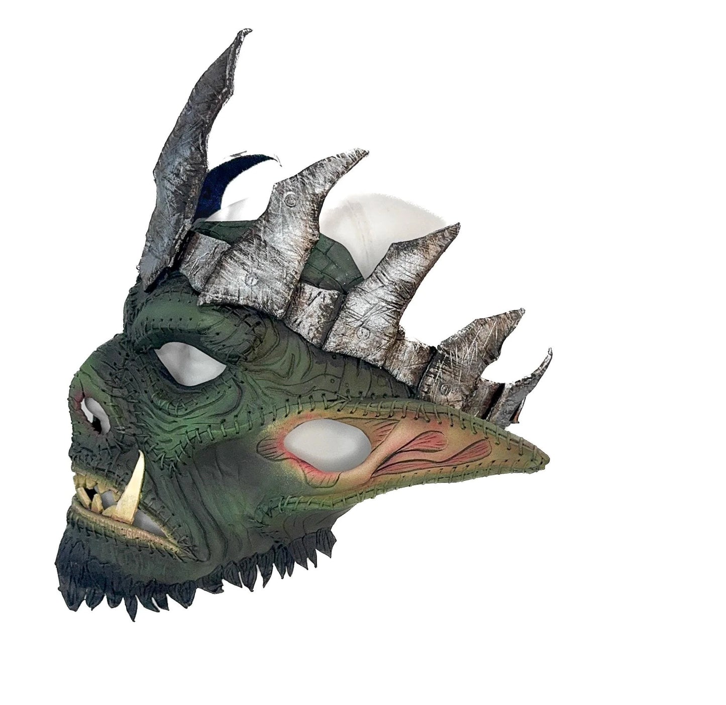 Goblin / Orc Mask Printable Pattern With Instructional Guide