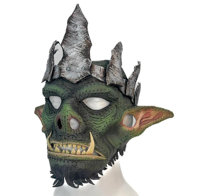 Goblin / Orc Mask Printable Pattern With Instructional Guide