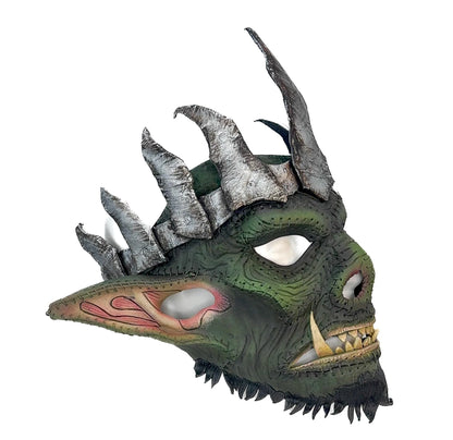 Goblin / Orc Mask Printable Pattern With Instructional Guide