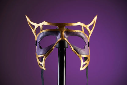 Royal Handmade Genuine Leather Mask