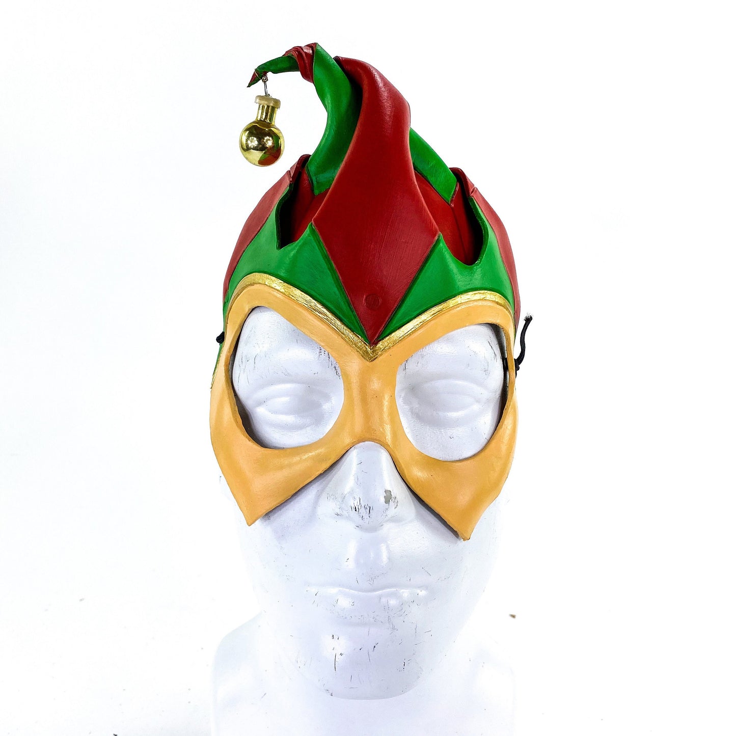 Handmade Genuine Leather Elf Mask