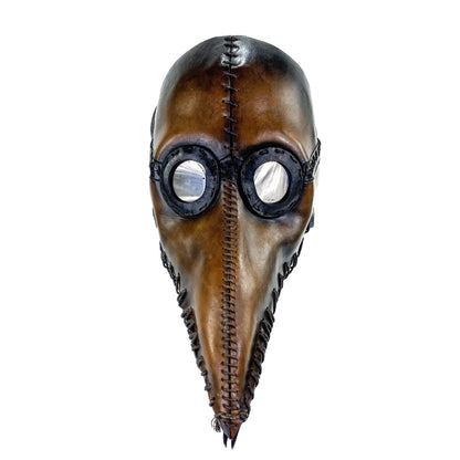 Plague Doctor Handmade Genuine Leather Mask