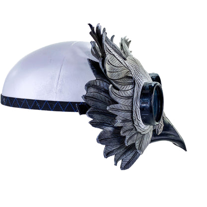 Horned Owl Goggles Handmade Genuine Leather Mask