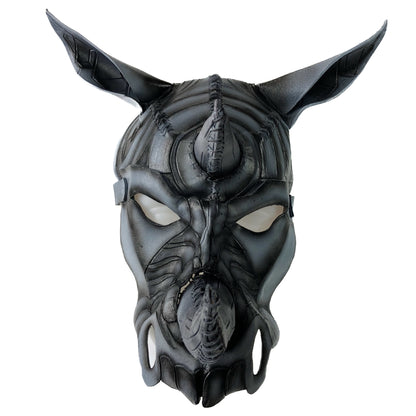 Rhino Handmade Genuine Leather Mask