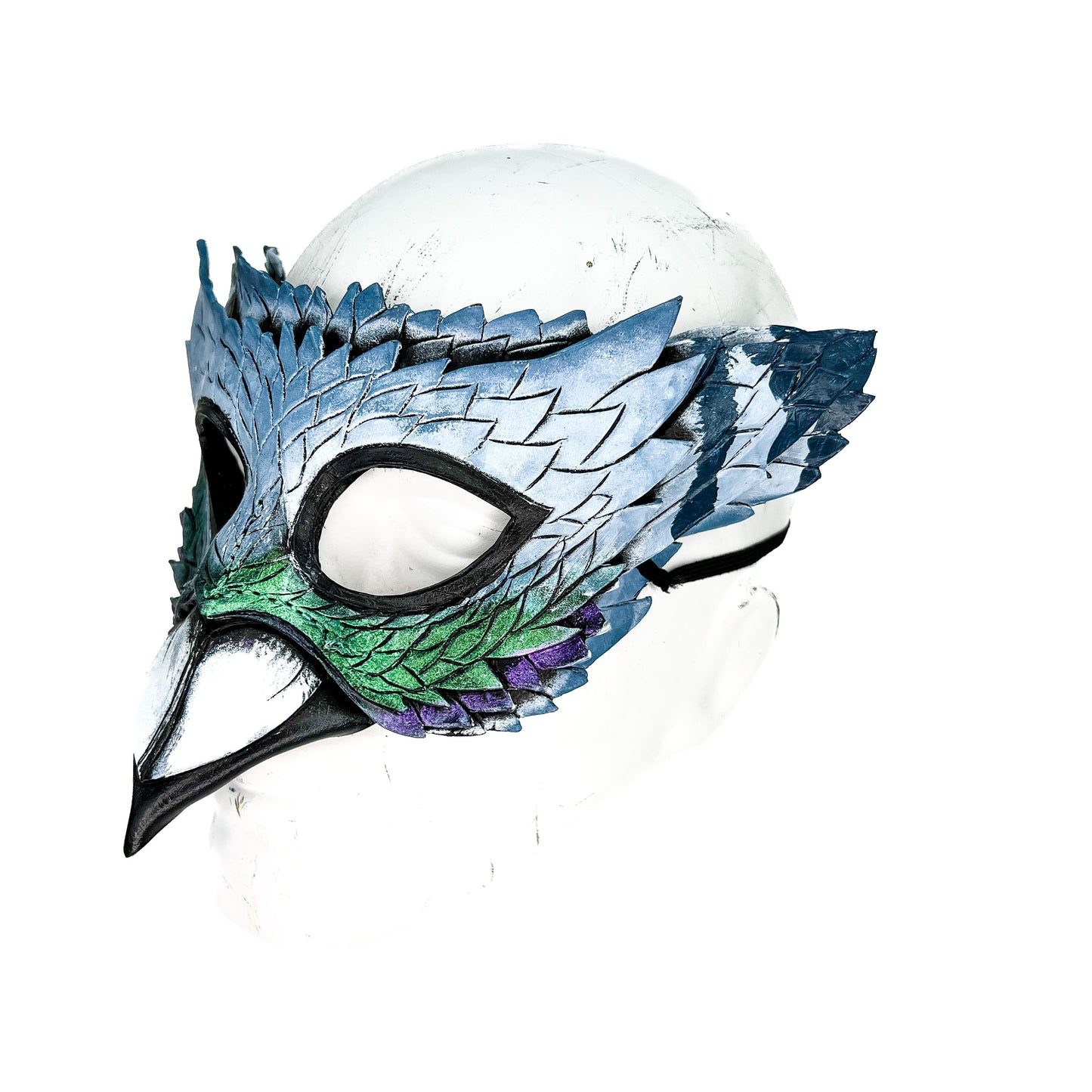 Pigeon Handmade Genuine Leather Mask