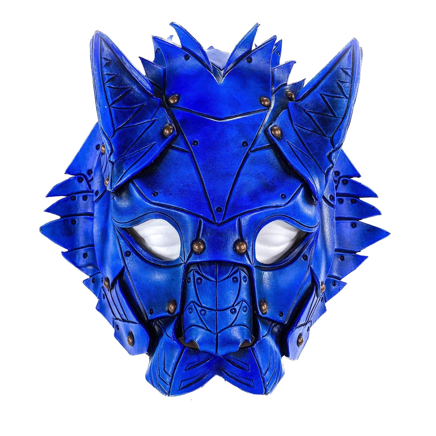 Feline Blue Handmade Genuine Leather